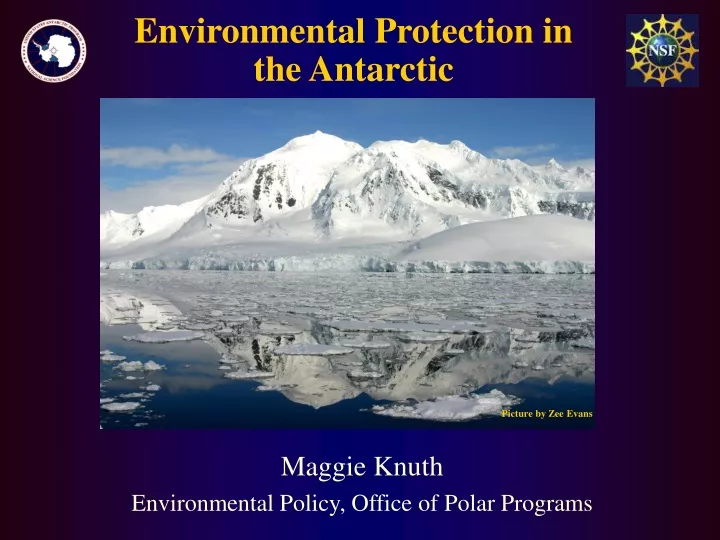 environmental protection in the antarctic
