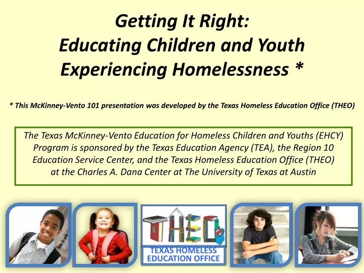 getting it right educating children and youth