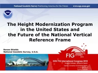 The Height Modernization Program in the United States and