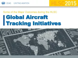 Global Aircraft Tracking Initiatives