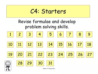 C4: Starters