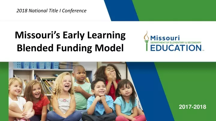 missouri s early learning blended funding model