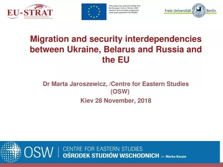 migration and security interdependencies between ukraine belarus and russia and the eu