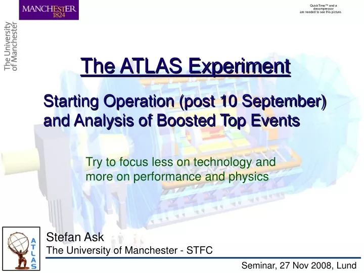 the atlas experiment