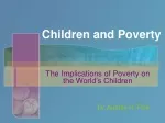 Children and Poverty: Global Implications & Solutions - slide 1