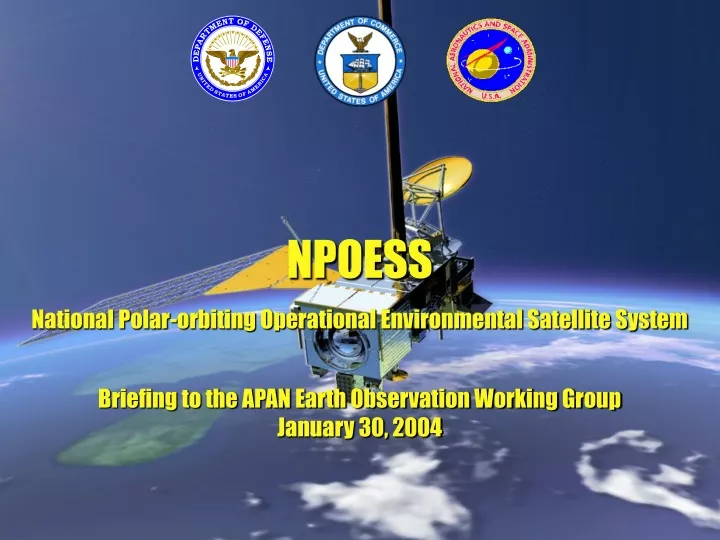npoess national polar orbiting operational