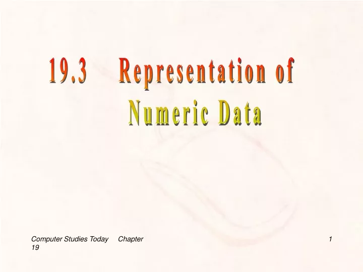 19 3 representation of numeric data