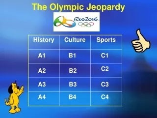 The Olympic Jeopardy