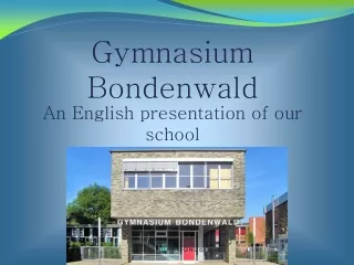 Gymnasium Bondenwald