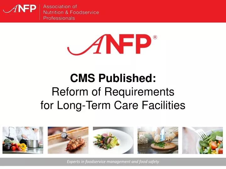 cms published reform of requirements for long term care facilities