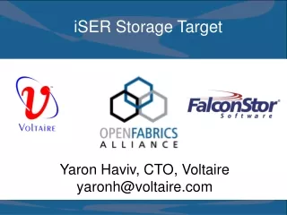 iSER Storage Target