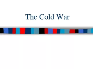 The Cold War