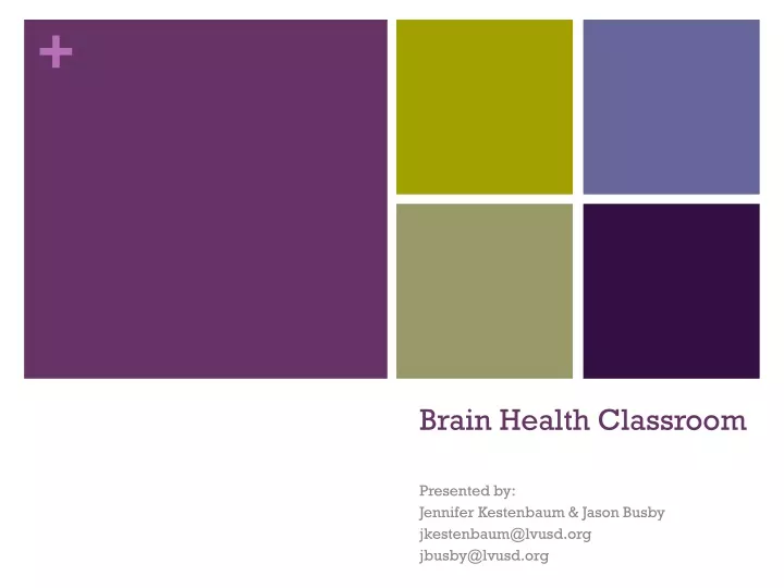 brain health classroom