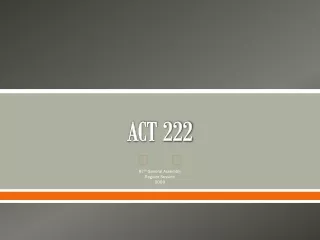 ACT 222