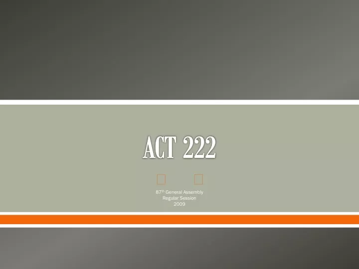 act 222