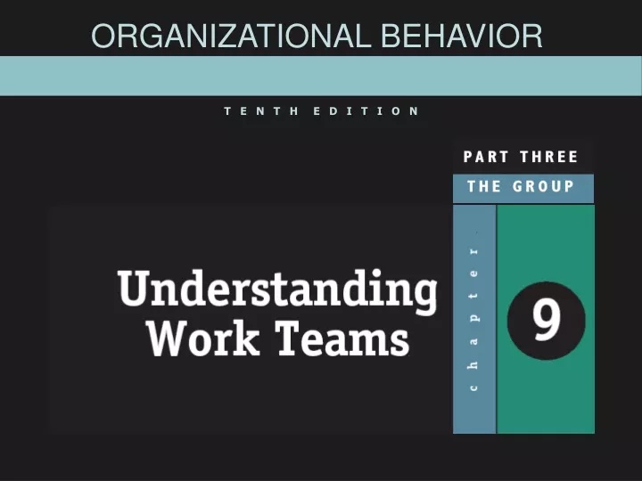 organizational behavior