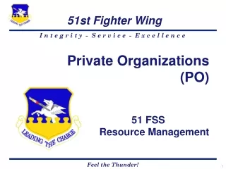 Private Organizations (PO)