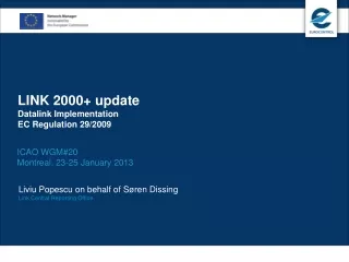 LINK 2000+ update Datalink Implementation EC Regulation 29/2009