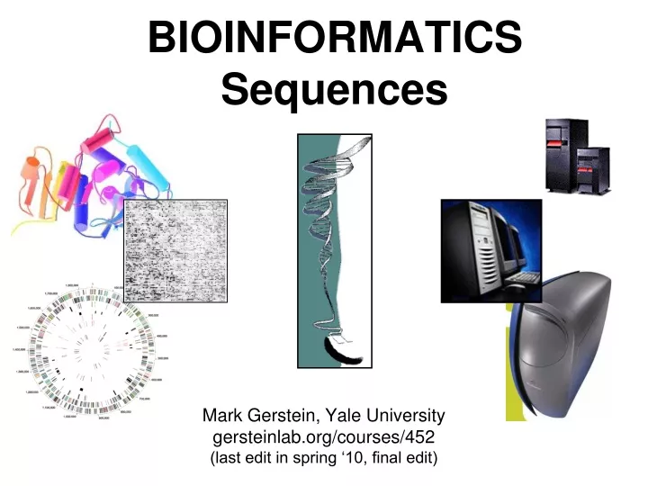 bioinformatics sequences