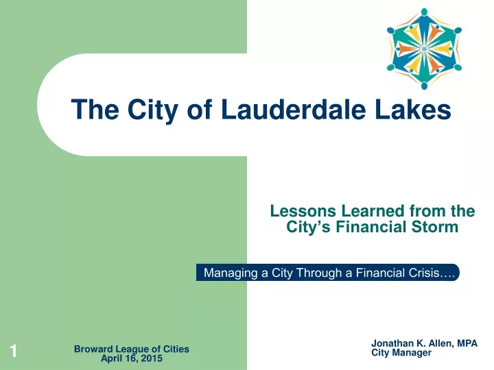 the city of lauderdale lakes