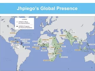 Jhpiego’s Global Presence