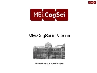 MEi:CogSci in Vienna