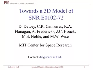 Towards a 3D Model of SNR E0102-72