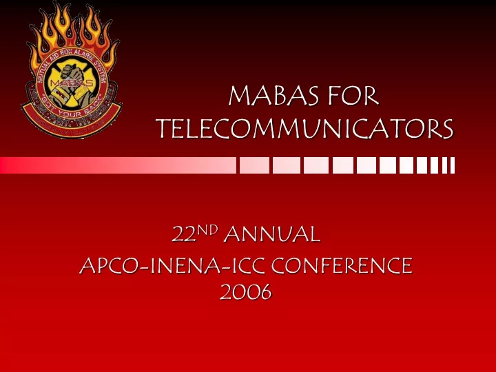 mabas for telecommunicators