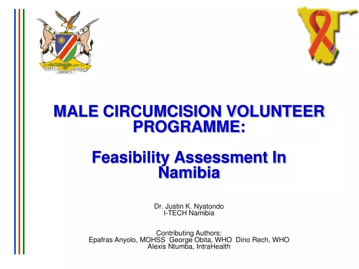 male circumcision volunteer programme feasibility