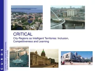 CRITICAL City-Regions as Intelligent Territories: Inclusion, Competitiveness and Learning