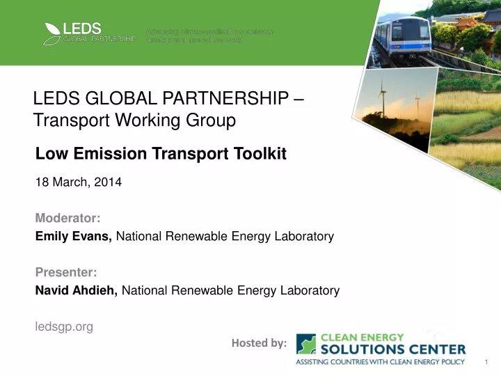 leds global partnership transport working group