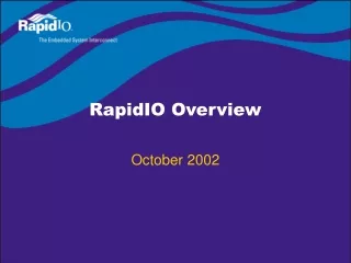 RapidIO Overview