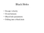 Exploring Black Holes: A Comprehensive Overview - slide 1