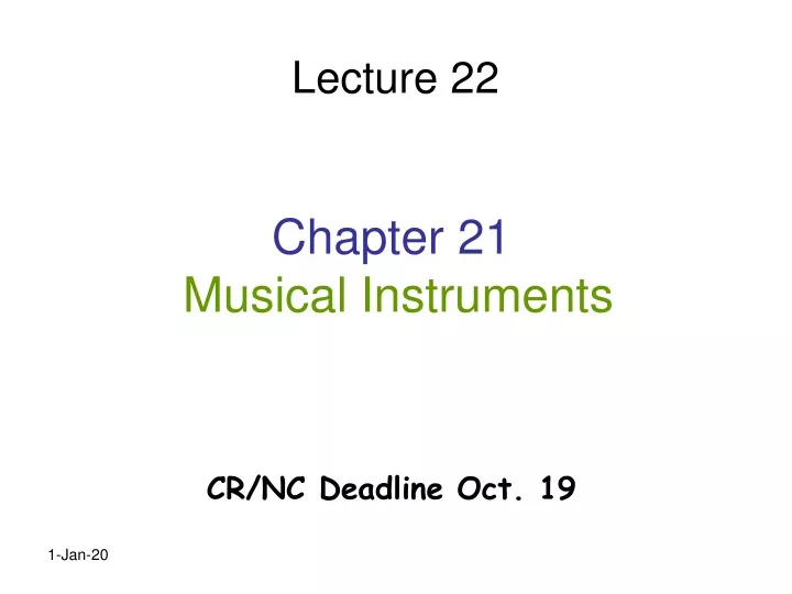 chapter 21 musical instruments