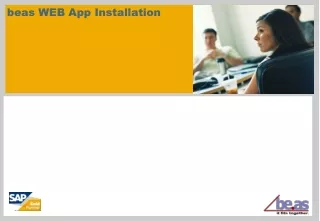 beas WEB App Installation