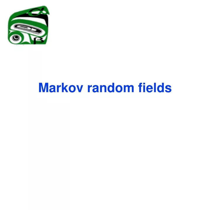 markov random fields