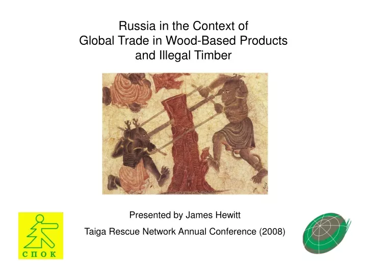 russia in the context of global trade in wood