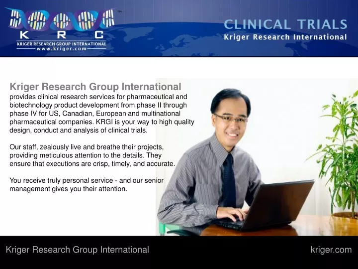 kriger research group international provides