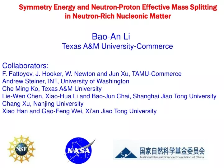 symmetry energy and neutron proton effective mass splitting in neutron rich nucleonic matter