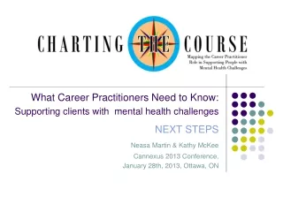 What Career Practitioners Need to Know: Supporting clients with  mental health challenges