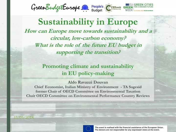 sustainability in europe how can europe move