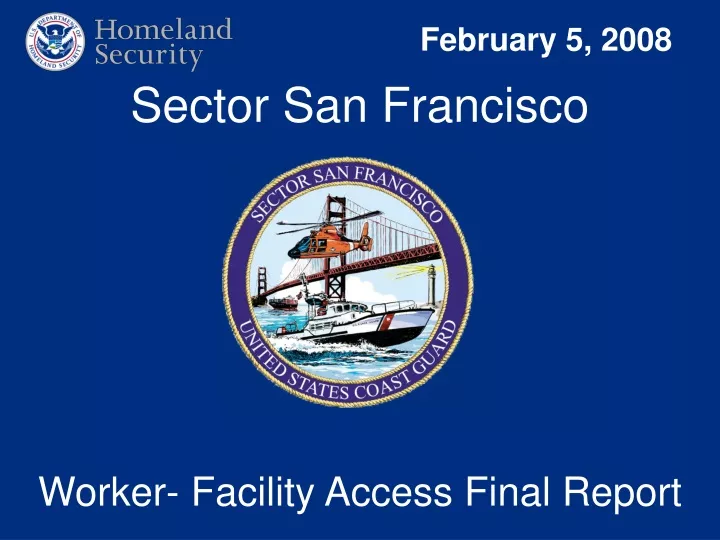 sector san francisco worker facility access final