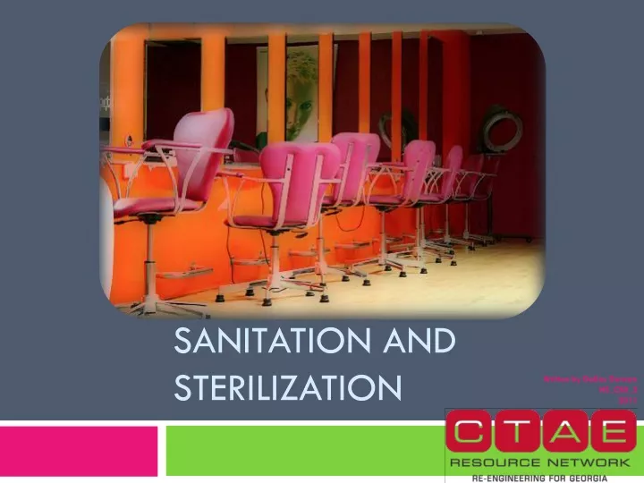 sanitation and sterilization