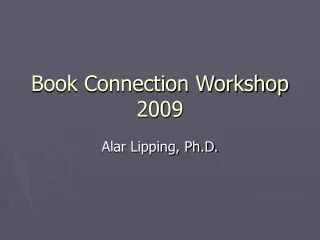 Book Connection Workshop 2009