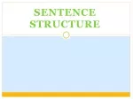 Mastering Sentence Structures: Simple, Compound, Complex, Compound-Complex - slide 1