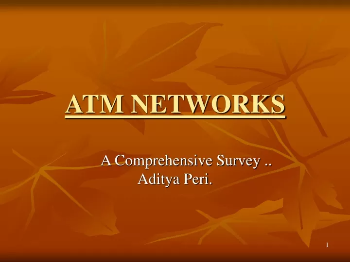 atm networks