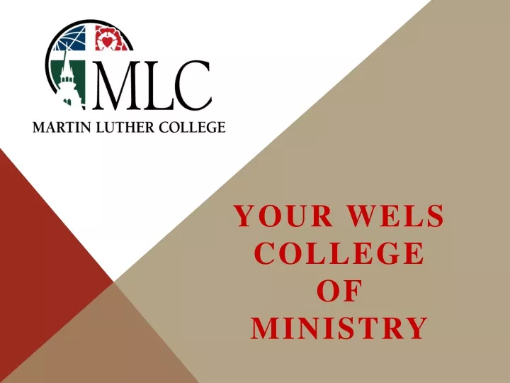 your wels college of ministry