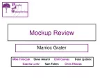 Mockup Review - slide 1