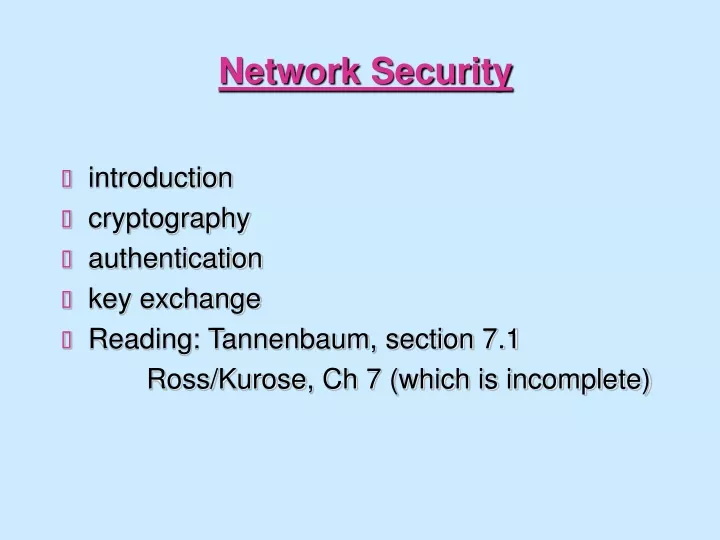 network security