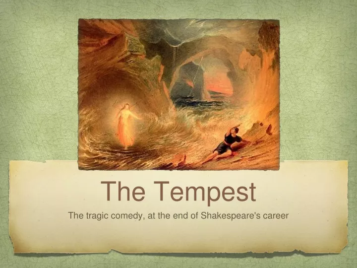 the tempest